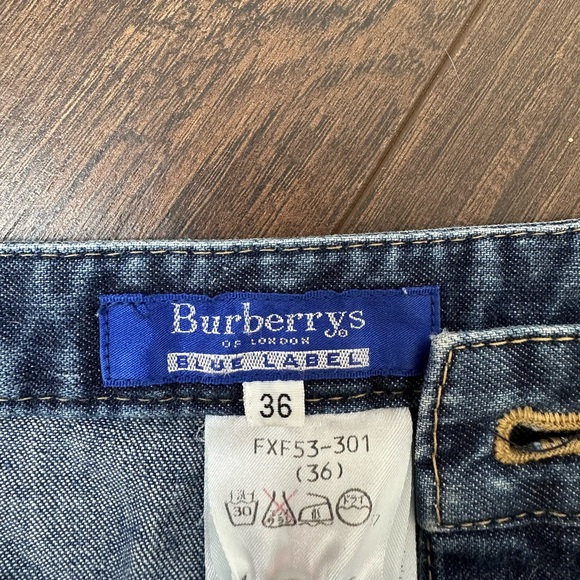 Burberrys Of London Blue Label Denim Skirt - Picture 7 of 7